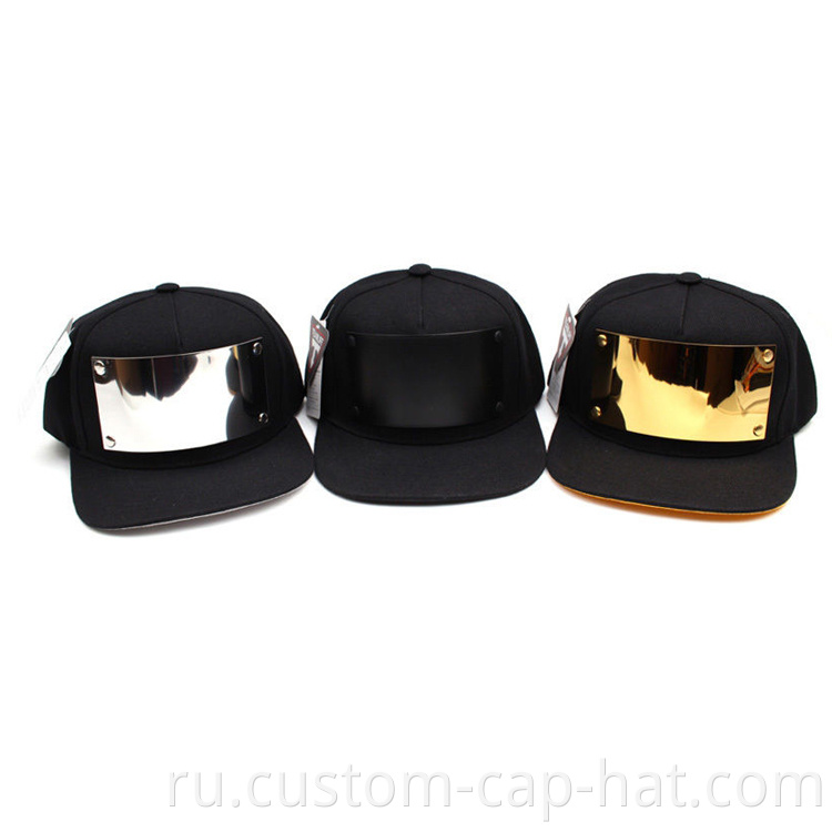 Gold Plated Snapback Caps 